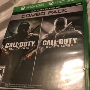 Call of Duty Black Ops I & II Combo 4 Xbox 1 + 360